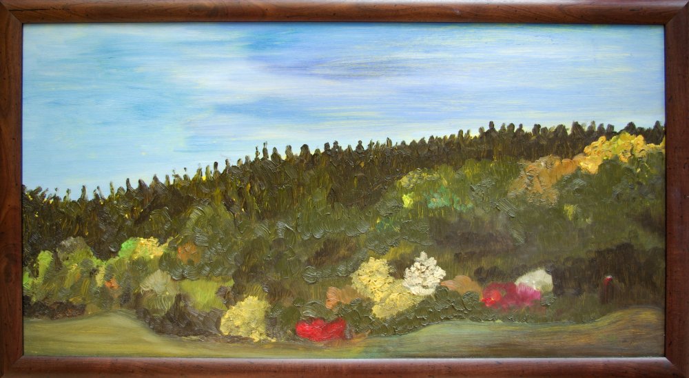 2009 — (37) Za Velehradem, A,O,S, cca 37x72cm